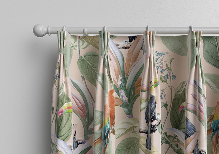 Parrot, Peach Ice - Made to Measure Curtain - Image 11